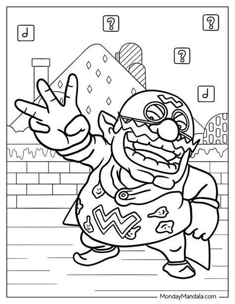 10 Wario Coloring Pages Ideas For Creative Fun Color Me Pages 10 Wario Coloring Pages Ideas For Creative Fun Color Me Pages