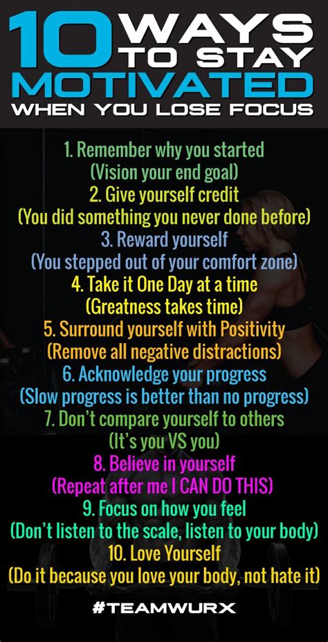 10 Ways To Stay Motivated 10 Ways To Stay Motivated