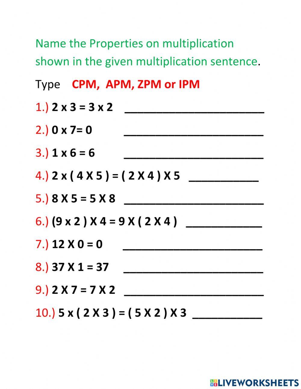17 3Rd Grade Multiplication Properties Worksheet Free Pdf At 17 3Rd Grade Multiplication Properties Worksheet Free Pdf At