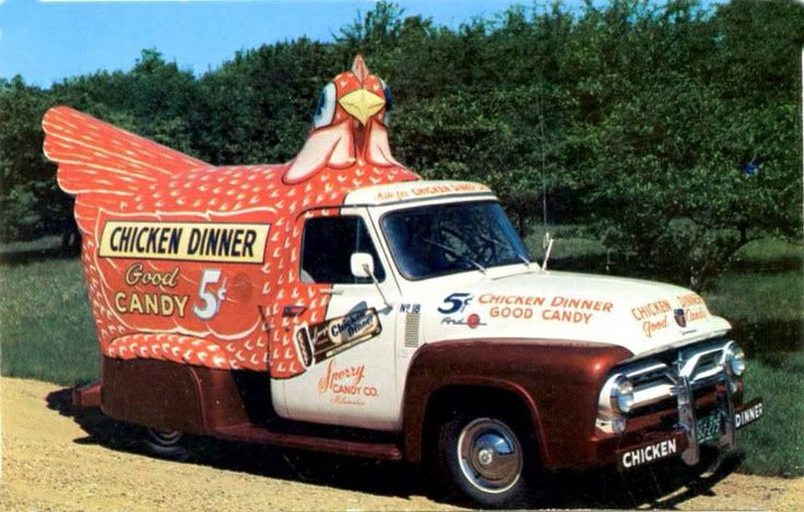 1960'S Chicken Feed Truck