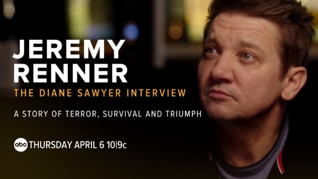 1St Look At Jeremy Renner S Exclusive Interview With Diane Sawyer After 1St Look At Jeremy Renner S Exclusive Interview With Diane Sawyer After