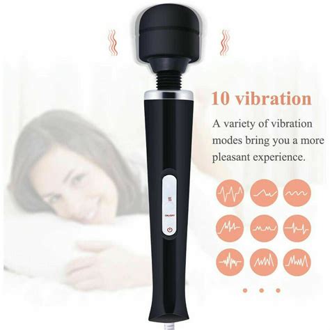 20 Speed 10 Vibration Handheld Vibrating Massager Wand Full Body 20 Speed 10 Vibration Handheld Vibrating Massager Wand Full Body