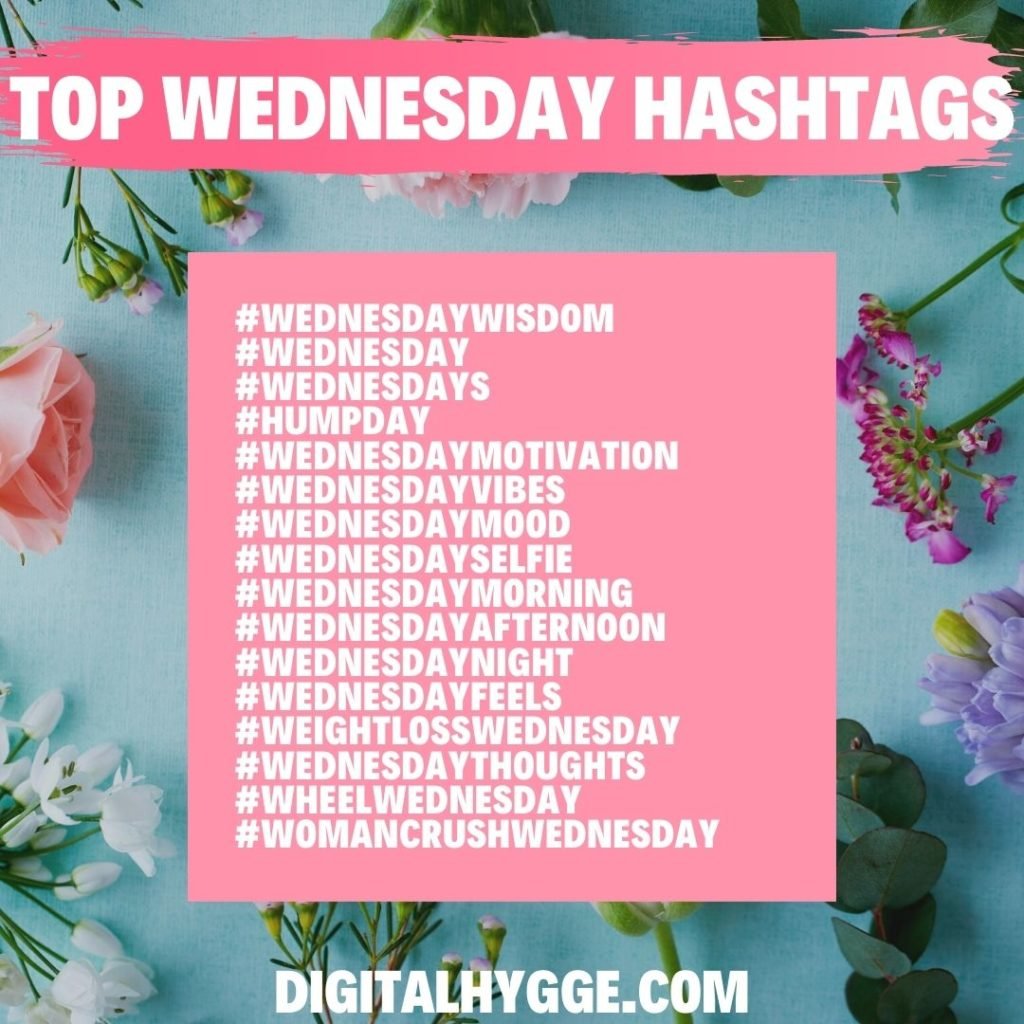 200 Daily Hashtags For Each Day Of The Week Digital Hygge 200 Daily Hashtags For Each Day Of The Week Digital Hygge
