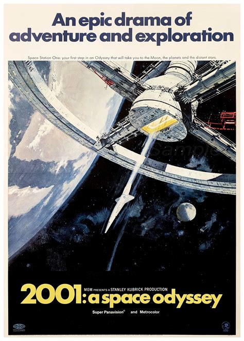 2001 Space Poster