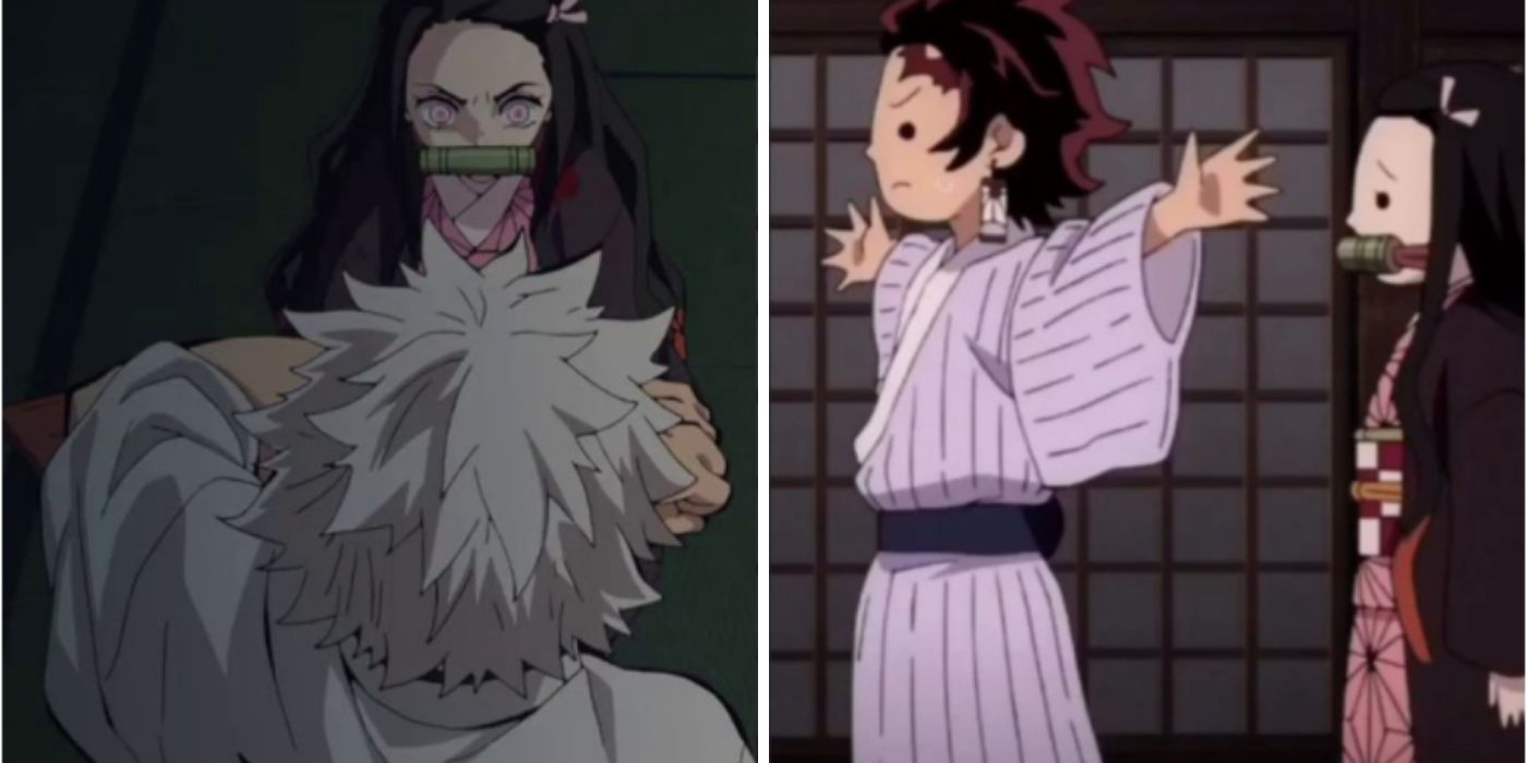 3 Times Tanjiro Saved Nezuko In Demon Slayer And 3 Times She Saved Him 3 Times Tanjiro Saved Nezuko In Demon Slayer And 3 Times She Saved Him