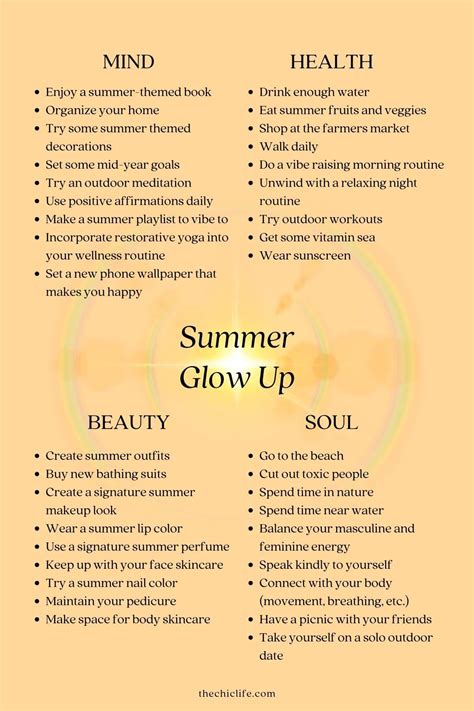 35 Best Tips On How To Have The Ultimate Summer Glow Up