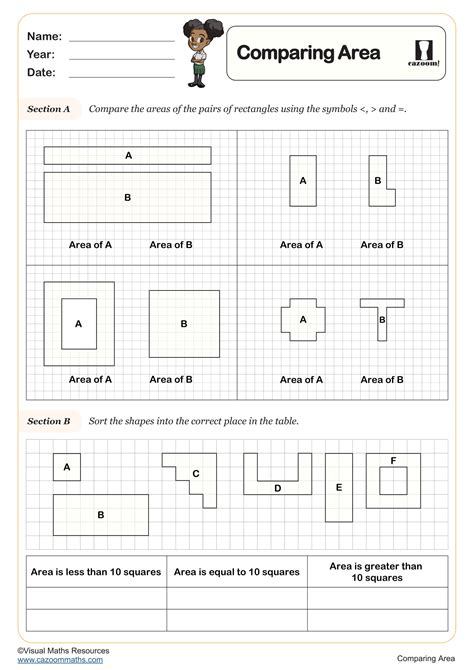 4 Measurement Area Comparing Area Worksheets Y4 Teaching Resources 4 Measurement Area Comparing Area Worksheets Y4 Teaching Resources
