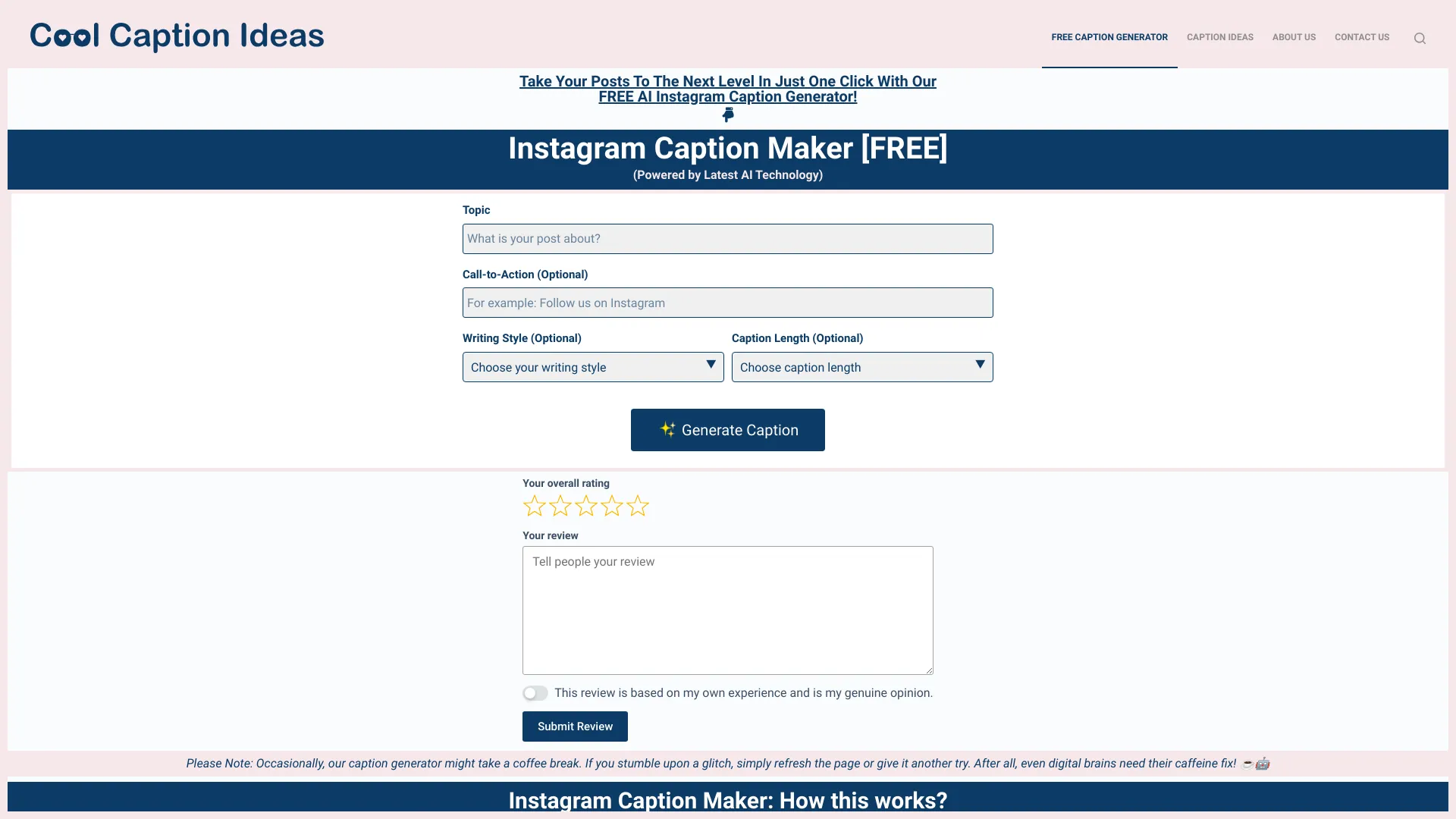 60 Best Social Media Caption Generator Ai Tools 60 Best Social Media Caption Generator Ai Tools