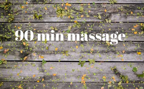 90 Min Massage Near Me