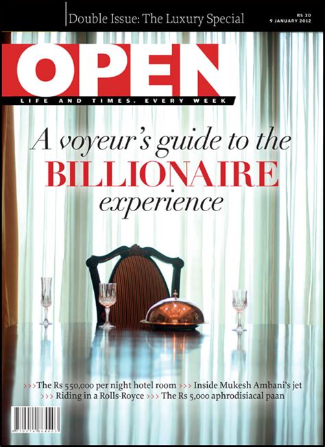A Voyeur S Guide To The Billionaire Experience Open The Magazine