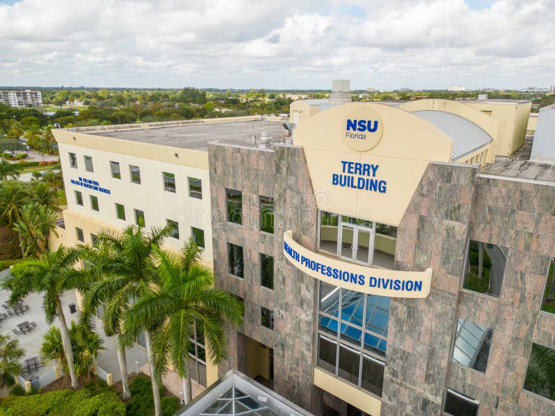 Aerial Photo Nova Southeastern University Terry Building Health Aerial Photo Nova Southeastern University Terry Building Health