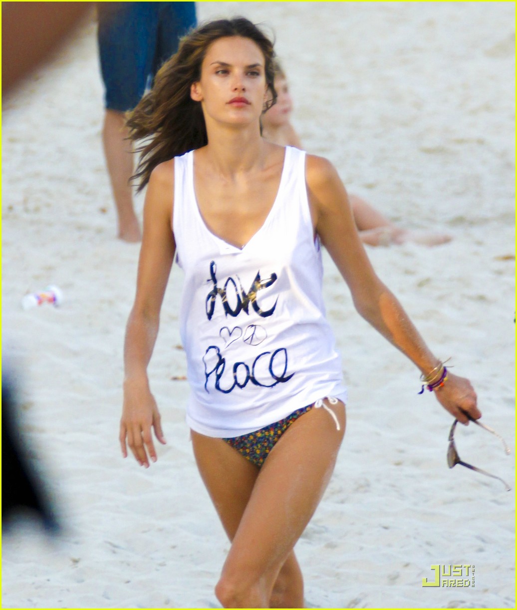 Alessandra Ambrosio Beachfront Bikini Photo Shoot Photo 2565155 Alessandra Ambrosio Beachfront Bikini Photo Shoot Photo 2565155