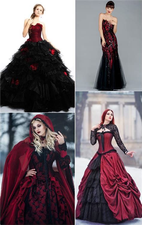 Amazing Black And Red Gothic Wedding Dresses Of All Time Learn More Amazing Black And Red Gothic Wedding Dresses Of All Time Learn More