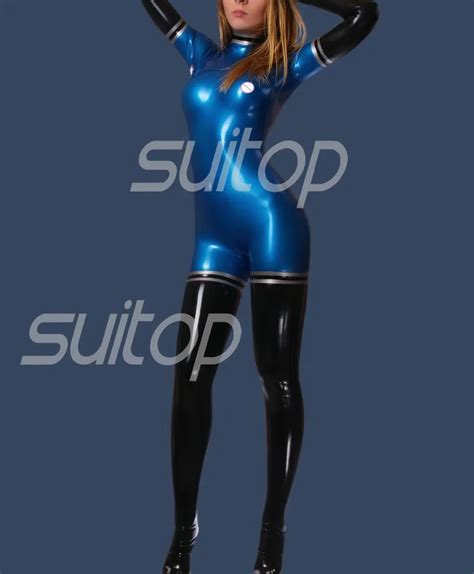 Amazon Com Sexy Latex Catsuit Rubber Metallic Blue And Black Clothing Amazon Com Sexy Latex Catsuit Rubber Metallic Blue And Black Clothing