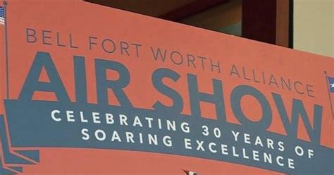 Bell Fort Worth Alliance Air Show To Offer Drive In Experience Cbs Texas