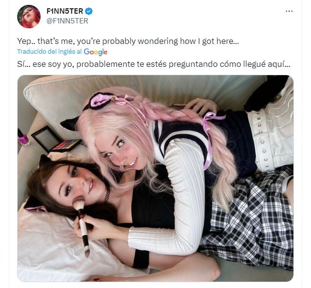Belle Delphine Reaparece En Compa A De Streamer De Twitch F1nn5ter Y Belle Delphine Reaparece En Compa A De Streamer De Twitch F1nn5ter Y