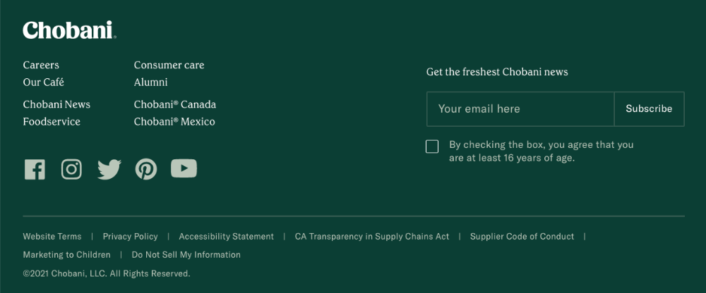 Best Email Footers