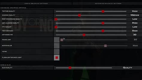 Best Settings For Ready Or Not