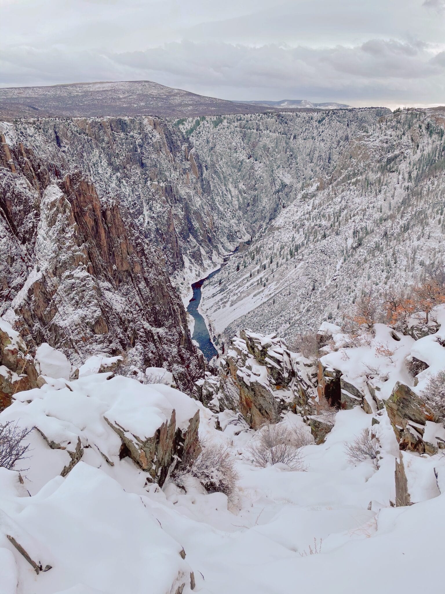 Black Canyon Of The Gunnison In Winter Uncover Colorado Black Canyon Of The Gunnison In Winter Uncover Colorado