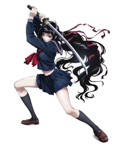 Blood C C Anime Anime Nerd Anime Guys Blood C Samurai Ninja Girl