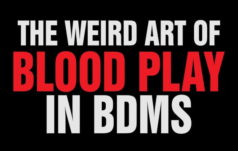 The Ultimate Guide to Blood Play in Porn