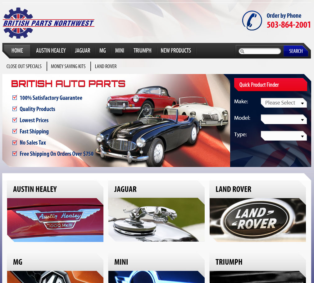 British Car Parts Northwest