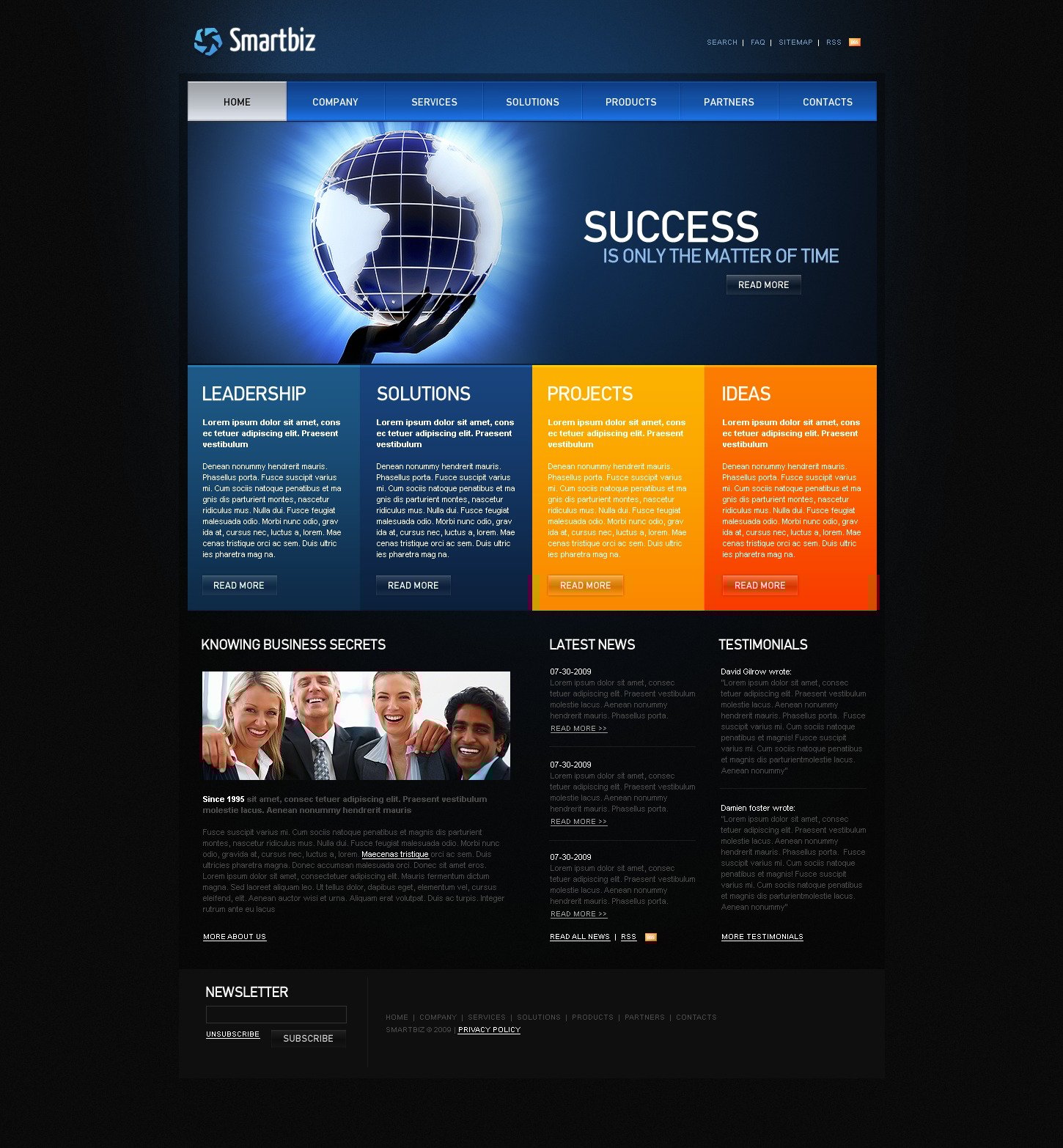 Business Website Template 26342 Business Website Template 26342