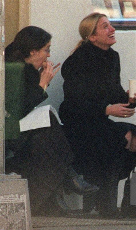 Carolyn Bessette Kennedy And Her Sister Lauren Bessette In Nyc December