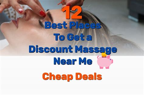 Cheap Massages Near Me