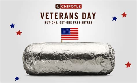Chipotle On Veterans Day Chipotle On Veterans Day