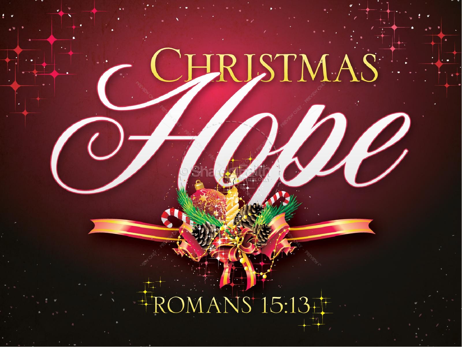 Christmas Is About Hope