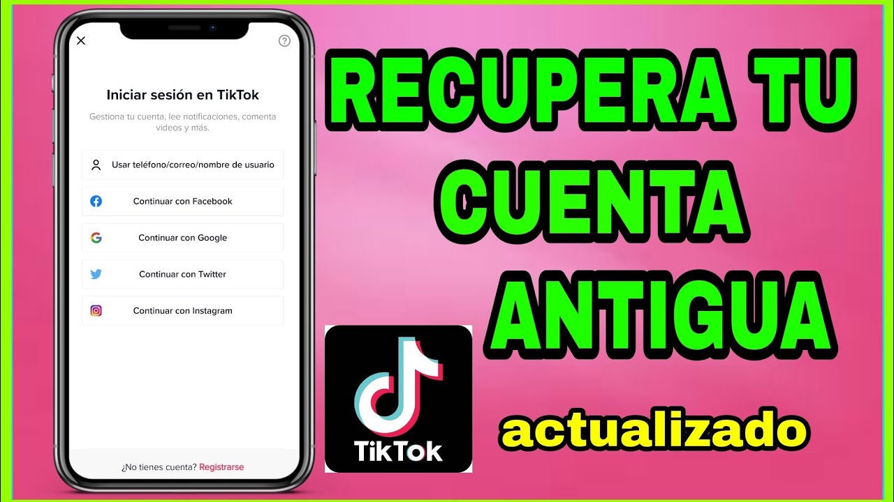 Como Recuperar Mi Cuenta De Tiktok