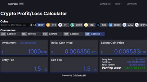 Crypto Profit Calculator