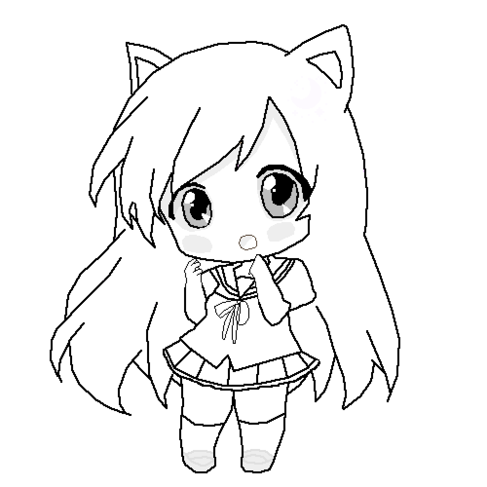 Cute Cat Girl Lkio Illustrations Art Street Cute Cat Girl Lkio Illustrations Art Street