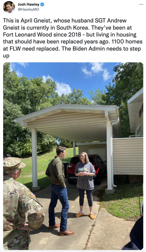 Did Josh Hawley Ever Serve In The Military