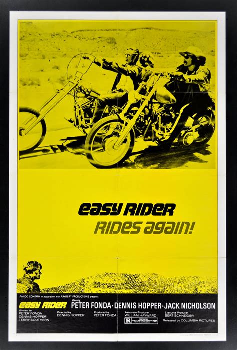 Easy Rider Original Movie Poster Easy Rider Original Movie Poster