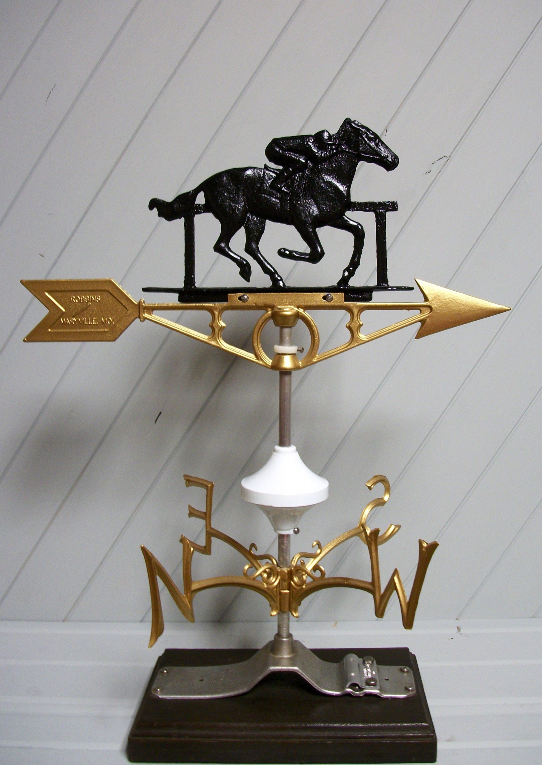 Eden Cape Cod Sterling Silver Horse And Jockey Weather Vane Form Brooch Eden Cape Cod Sterling Silver Horse And Jockey Weather Vane Form Brooch
