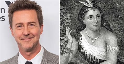 Edward Norton Discovers Pocahontas Is 12Th Great Grandmother And Learns