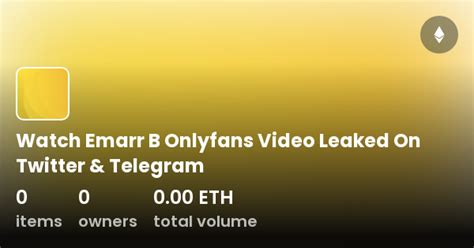 Emarr B Leaked Onlyfans