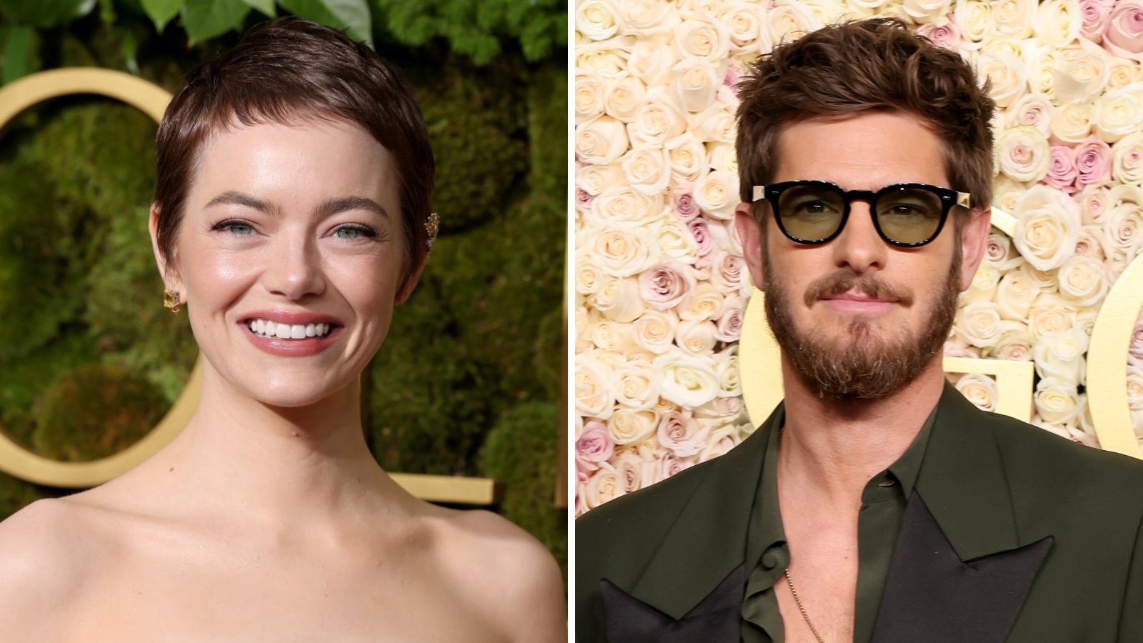 Emma Stone And Andrew Garfield Share Friendly Reunion At 2025 Golden Globes Emma Stone And Andrew Garfield Share Friendly Reunion At 2025 Golden Globes