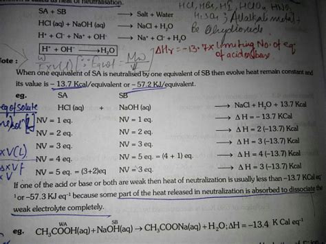 Enthalpy Of Neutralization For Both Hno3 And Hcl With Naoh Is 57 1Kj Enthalpy Of Neutralization For Both Hno3 And Hcl With Naoh Is 57 1Kj