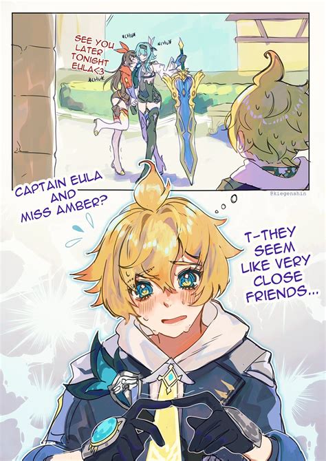 Eula Amber And Mika Genshin Impact Drawn By Kiegenshin Danbooru Eula Amber And Mika Genshin Impact Drawn By Kiegenshin Danbooru