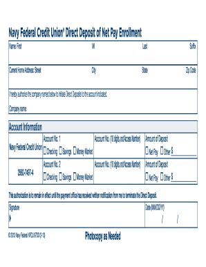 Fillable Online Voided Check Navy Federal Fax Email Print Pdffiller Fillable Online Voided Check Navy Federal Fax Email Print Pdffiller