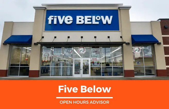 Five Below.com Hours Five Below.com Hours