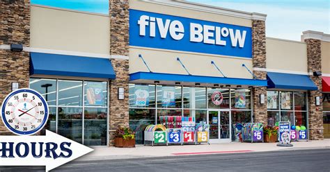 Five Below Hours Of Operation What Time Does Five Below Close Open Five Below Hours Of Operation What Time Does Five Below Close Open