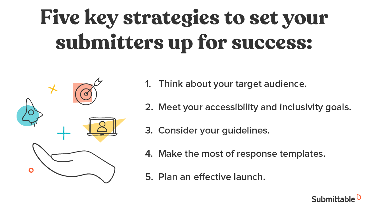 Five Key Strategies To Set Your Submitters Up For Success Submittable Five Key Strategies To Set Your Submitters Up For Success Submittable
