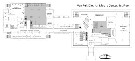 Floor Plans Van Pelt Dietrich Library Center Penn Libraries