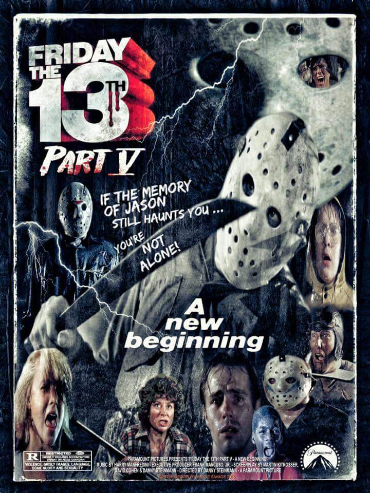 Friday The 13Th Part 5 Poster Design Horror Amino Friday The 13Th Part 5 Poster Design Horror Amino