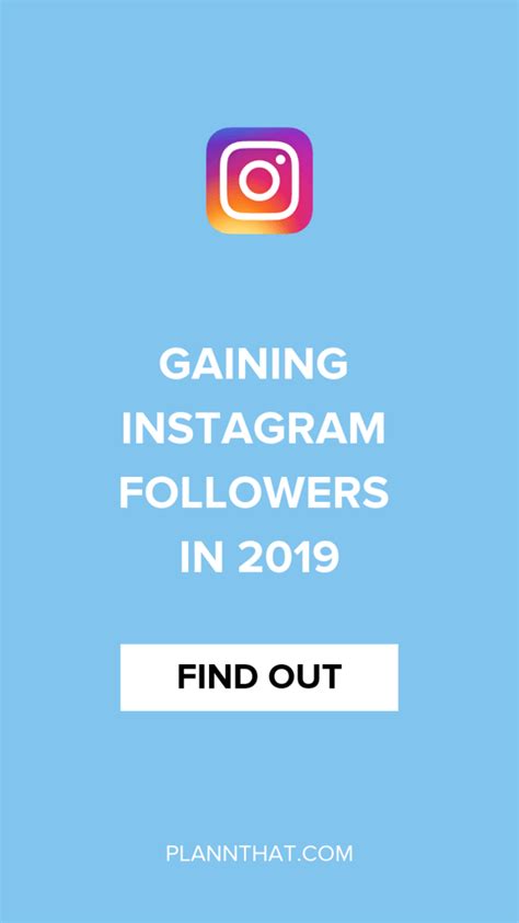 Gaining Instagram Followers In 2019 Gaining Instagram Followers In 2019