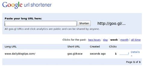 Google S Url Shortener Is Here And I Like It Google S Url Shortener Is Here And I Like It